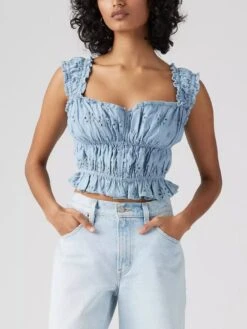 Amaya Blouse Alternate Fin Top(Levis Amaya Blouse Alternate Fin Top Women Sp25)