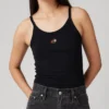 Molly Mini Flower Black Tank Top(Levis Molly Mini Flower Black Tank Top Women Sp25)