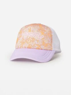 Mixed Revival Trucker Snapback Hat (Girls 2-7)(Rip Curl Mixed Revival Trucker Snapback Hat Girls 2 7 Sp25)