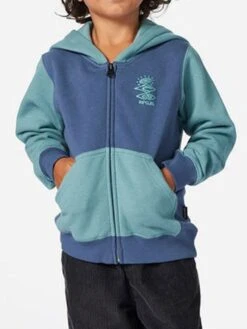 Grom Energy Zip Hoodie (Boys 2-7)(Rip Curl Grom Energy Zip Hoodie Sp25)