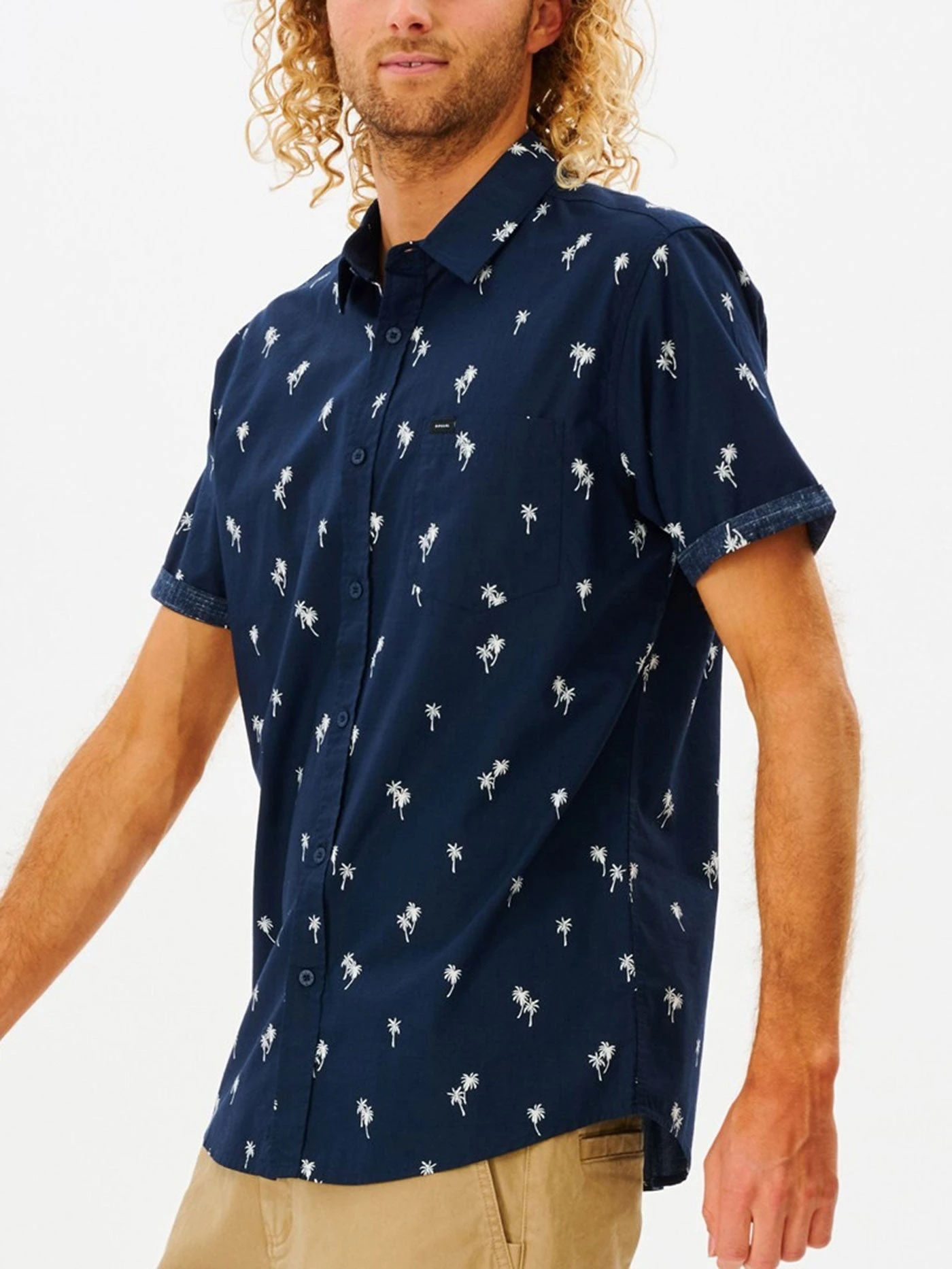 Paradise Palms Short Sleeve Buttondown Shirt(Rip Curl Paradise Palms Short Sleeve Buttondown Shirt Su25) 2 Paradise Palms Short Sleeve Buttondown Shirt(Rip Curl Paradise Palms Short Sleeve Buttondown Shirt Su25) - Image 2