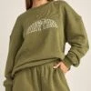 College Crewneck Sweater(Rhythm College Crewneck Sweatshirt Women Sp25)