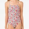 Las Dalias One Piece Swimsuit (Girls 7-14)(Rip Curl Las Dalias One Piece Swimsuit Sp25)