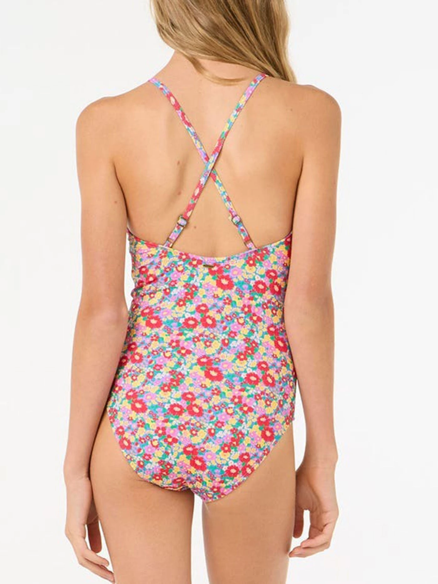 Las Dalias One Piece Swimsuit (Girls 7-14)(Rip Curl Las Dalias One Piece Swimsuit Sp25) 2 Las Dalias One Piece Swimsuit (Girls 7-14)(Rip Curl Las Dalias One Piece Swimsuit Sp25) - Image 2