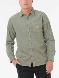 Classic Surf Cord Long Sleeve Buttondown Shirt(Rip Curl Classic Surf Cord Long Sleeve Buttondown Shirt Fa25)