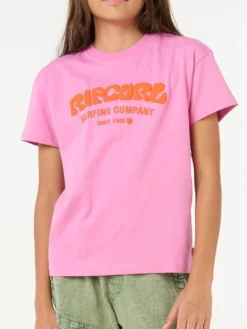 Rip Curl Surf Puff Relaxed T-Shirt (Girls 7-14)(Ripcurl Surf Puff Relaxed T Shirt Girls 7 14 Sp25) -ThinkEmpire Shop 03EGTE 0597 11