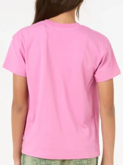 Rip Curl Surf Puff Relaxed T-Shirt (Girls 7-14)(Ripcurl Surf Puff Relaxed T Shirt Girls 7 14 Sp25) -ThinkEmpire Shop 03EGTE 0597 3