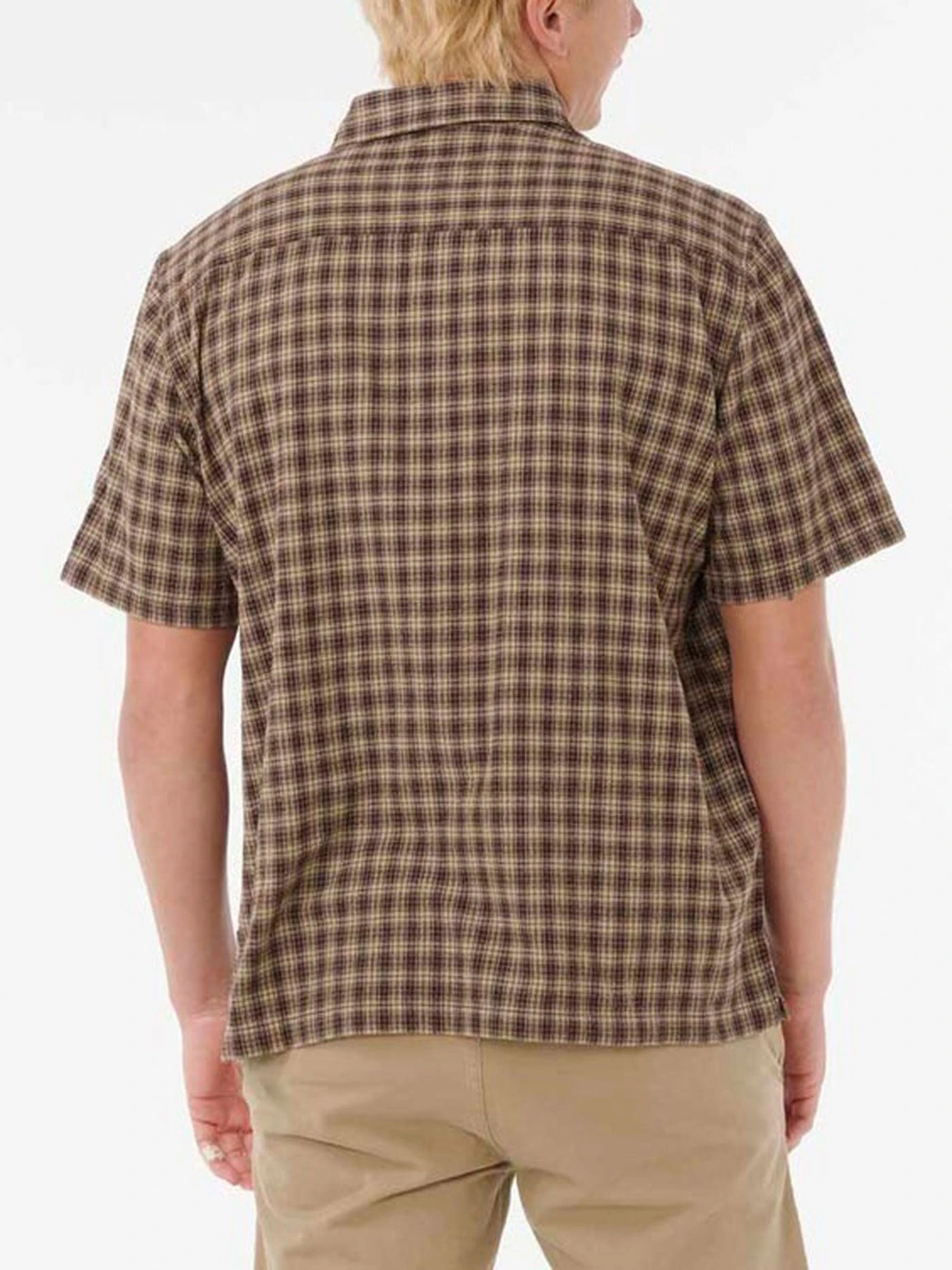 Classic Surf Check Short Sleeve Buttondown Shirt(Rip Curl Classic Surf Check Short Sleeve Buttondown Shirt Fa25) 2 Classic Surf Check Short Sleeve Buttondown Shirt(Rip Curl Classic Surf Check Short Sleeve Buttondown Shirt Fa25) - Image 2