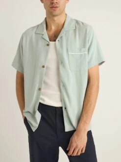 Daytona Short Sleeve Buttondown Shirt(Rhythm Daytona Short Sleeve Buttondown Shirt Su25)