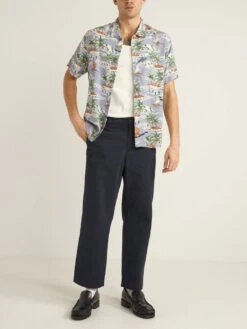 Tropical Short Sleeve Buttondown Shirt(Rhythm Tropical Short Sleeve Buttondown Shirt Su25) 5 Tropical Short Sleeve Buttondown Shirt(Rhythm Tropical Short Sleeve Buttondown Shirt Su25) -ThinkEmpire Shop 0425M WT07 TROPICALSSSHIRT MIST2