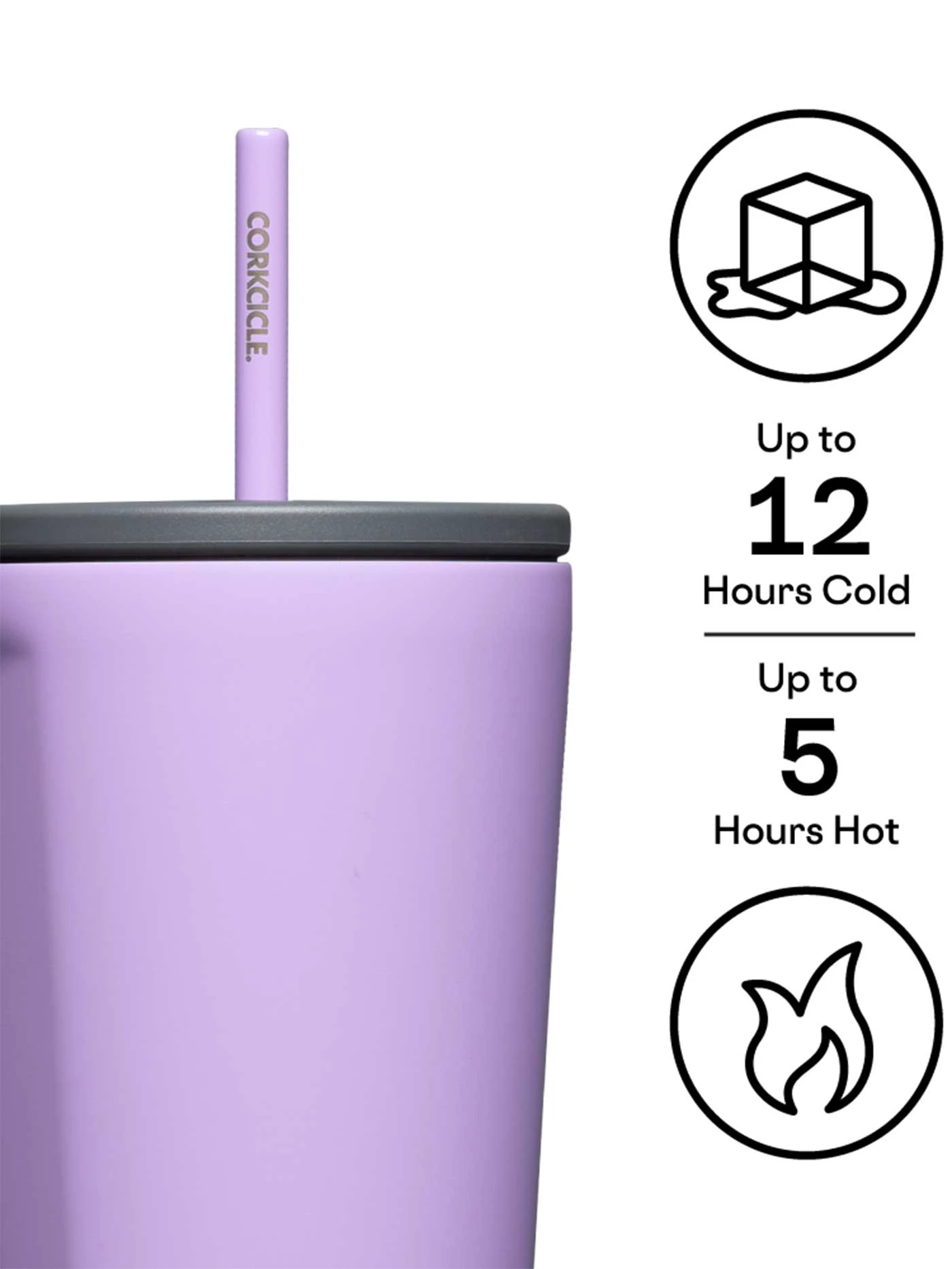 24oz Sun Soaked Lilac Cold Cup(Corkcicle 24oz Sun Soaked Lilac Cold Cup Co) 4 24oz Sun Soaked Lilac Cold Cup(Corkcicle 24oz Sun Soaked Lilac Cold Cup Co) - Image 4