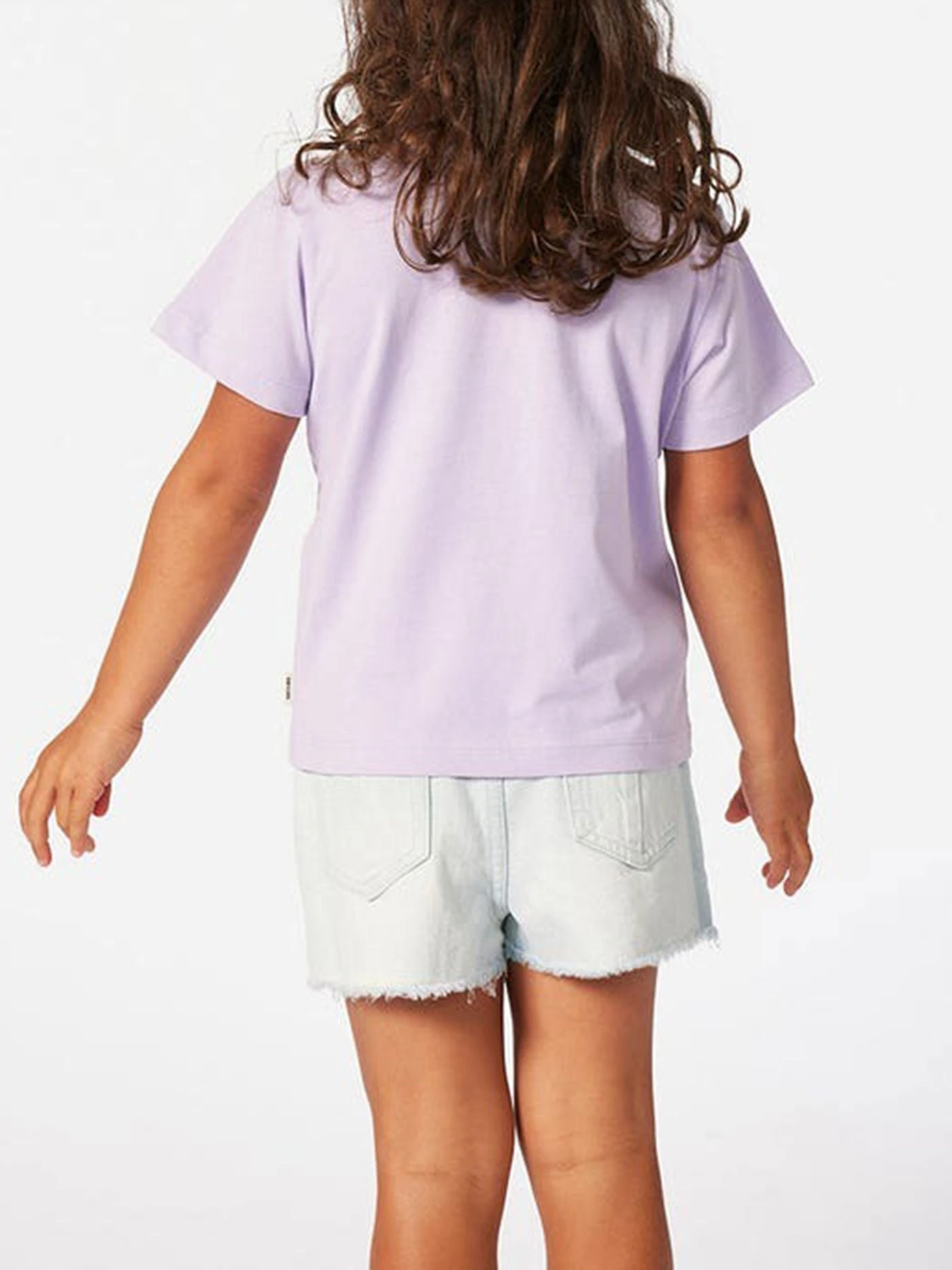 Rainbow Tropics Art T-Shirt (Girl 2-7)(Rip Curl Rainbow Tropics Art T Shirt Girl 2 7 Sp25) 2 Rainbow Tropics Art T-Shirt (Girl 2-7)(Rip Curl Rainbow Tropics Art T Shirt Girl 2 7 Sp25) - Image 2