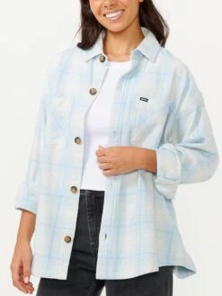 Desert Dreams Long Sleeve Buttondown Shirt(Rip Curl Desert Dreams Long Sleeve Buttondown Shirt Women Sp25)