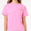 Ocean Tech Relaxed T-Shirt (Girls 7-14)(Rip Curl Ocean Tech Relaxed T Shirt Girls 7 14 Sp25 2025)