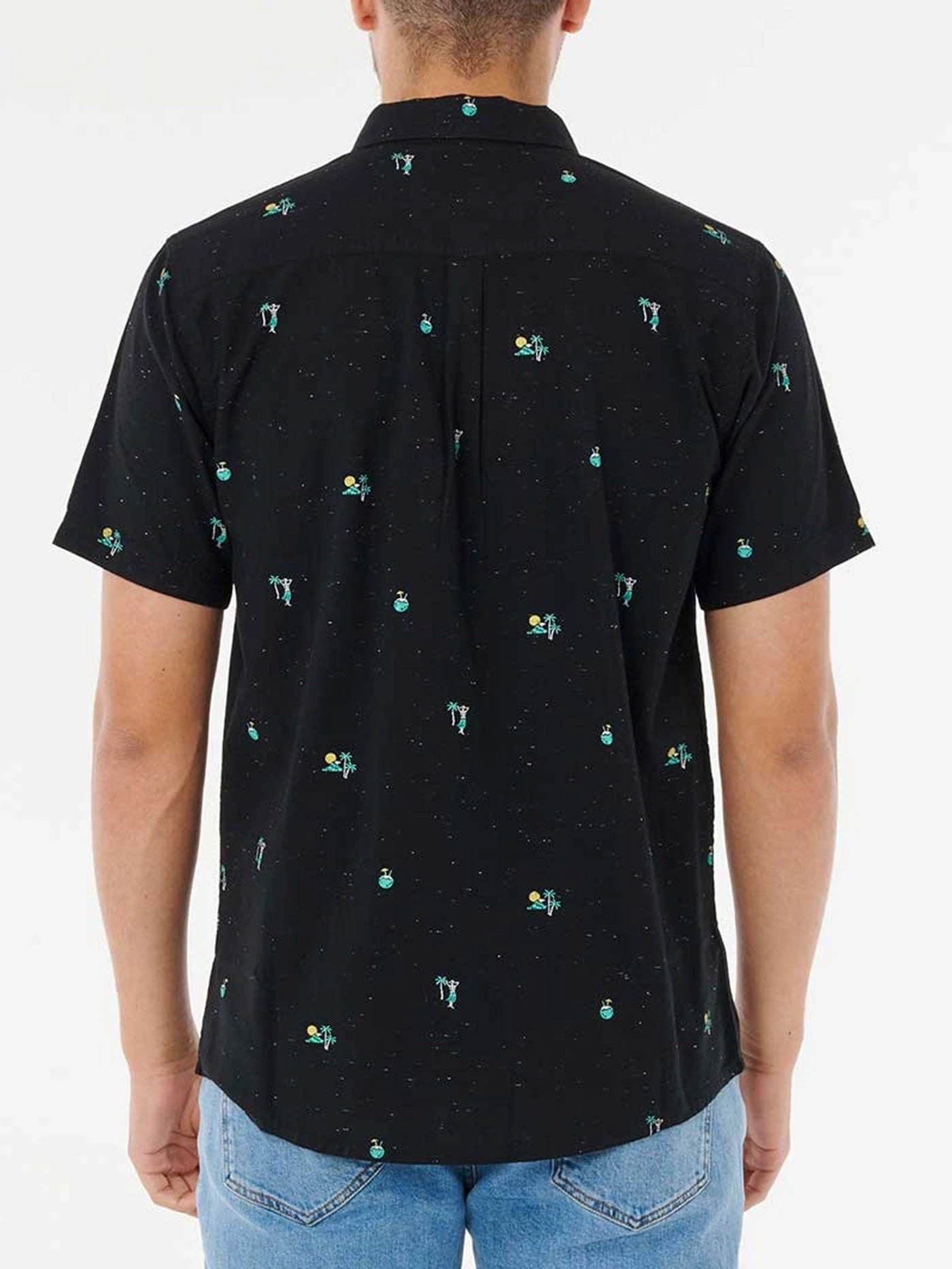 Skelly Beach Short Sleeve Buttondown Shirt(Rip Curl Skelly Beach Short Sleeve Buttondown Shirt Fa25) 2 Skelly Beach Short Sleeve Buttondown Shirt(Rip Curl Skelly Beach Short Sleeve Buttondown Shirt Fa25) - Image 2