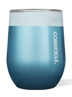 Color Block 12oz Glacier Blue Stemless Cup(Corkcicle Color Block 12oz Stemless Cup Glacier Blue Co)