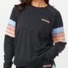 High Tide Surf Raglan Crewneck Sweatshirt(Rip Curl High Tide Surf Raglan Crewneck Sweatshirt Women Sp25)