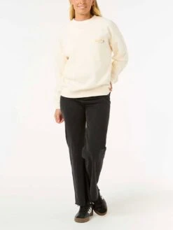 Cala Vadella Heritage Crewneck Sweatshirt(Rip Curl Cala Vadella Heritage Crewneck Sweatshirt Women Sp25) -ThinkEmpire Shop 08AWFL 3021 4 1 2 1