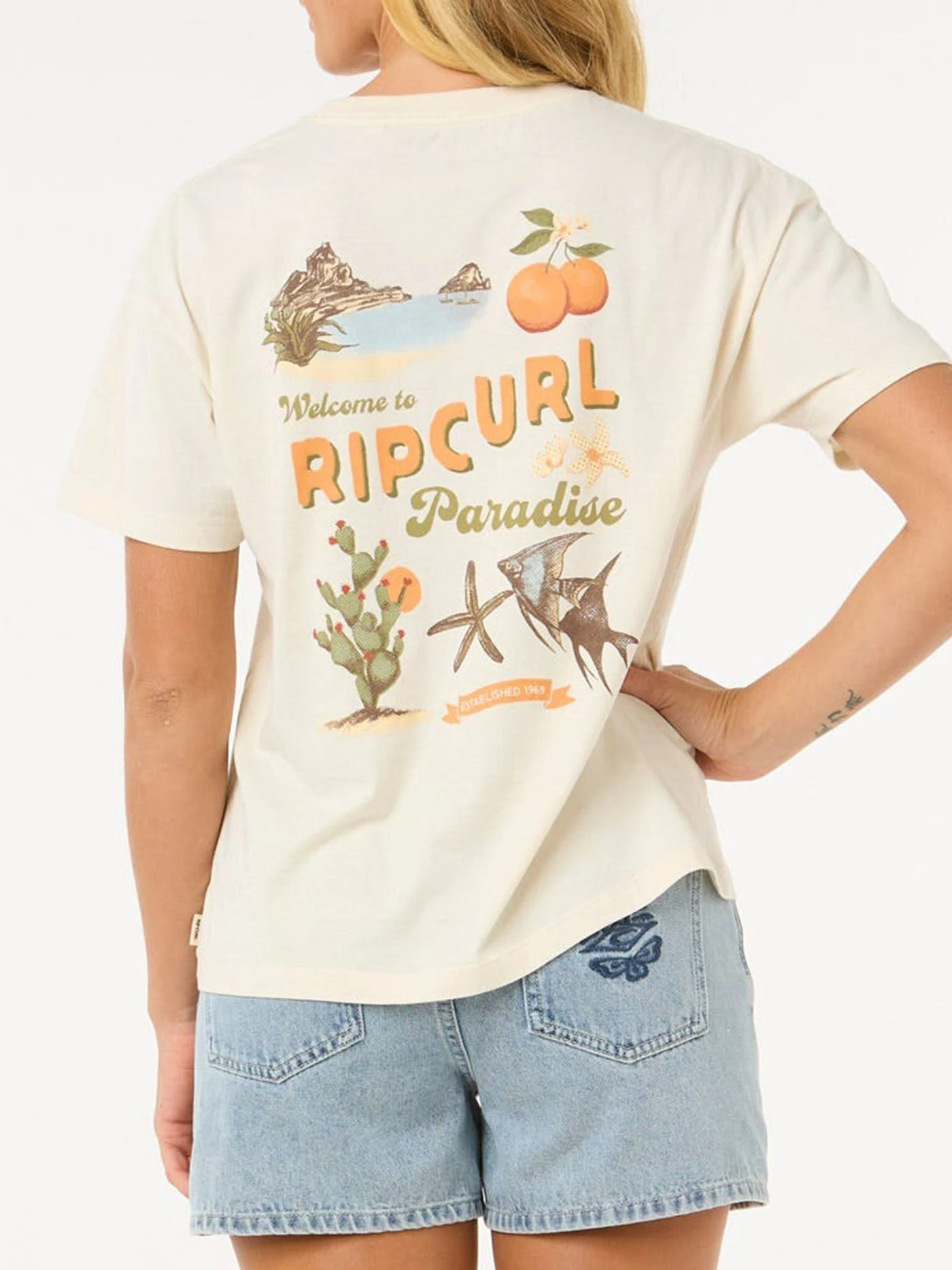 Cala Vadella Relaxed T-Shirt(Rip Curl Cala Vadella Relaxed T Shirt Sp25) 3 Cala Vadella Relaxed T-Shirt(Rip Curl Cala Vadella Relaxed T Shirt Sp25) - Image 3