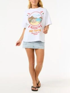 Cove Heritage T-Shirt(Rip Curl Cove Heritage T Shirt Women Sp25) -ThinkEmpire Shop 0FLWTE 3262 4