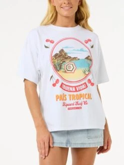 Cove Heritage T-Shirt(Rip Curl Cove Heritage T Shirt Women Sp25)