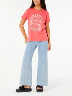 Radiant T-Shirt(Rip Curl Radiant T Shirt Women Su25) -ThinkEmpire Shop 0IEWTE 9199 4