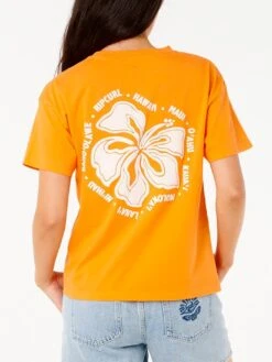Hibiscus T-Shirt(Rip Curl Hibiscus T Shirt Su25)