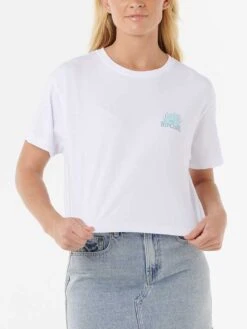 Sunrise Crop T-Shirt(Rip Curl Sunrise Crop T Shirt Women Fa25)