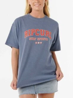 Varsity Sports Heritage T-Shirt(Rip Curl Varsity Sports Heritage T Shirt Fa25)
