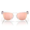 Frogskin XXS Matte Clear/Prizm Rose Gold Sunglasses (Kids)(Oakley Frogskin Xxs Sunglasses Kids Matte Clear Prizm Rose Gold)