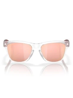 Frogskin XXS Matte Clear/Prizm Rose Gold Sunglasses (Kids)(Oakley Frogskin Xxs Sunglasses Kids Matte Clear Prizm Rose Gold)