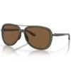 Split Time Matte Olive Ink/Prizm Bronze Sunglasses(Oakley Split Time Matte Olive Ink Prizm Bronze Sunglasses 2024)