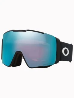 Line Miner Pro L Matte Black/Prizm Sapphire & Iced Iridium Goggle(Oakley Line Miner Pro L Matte Black Prizm Sapphire Iced Iridium Goggle Wt25)