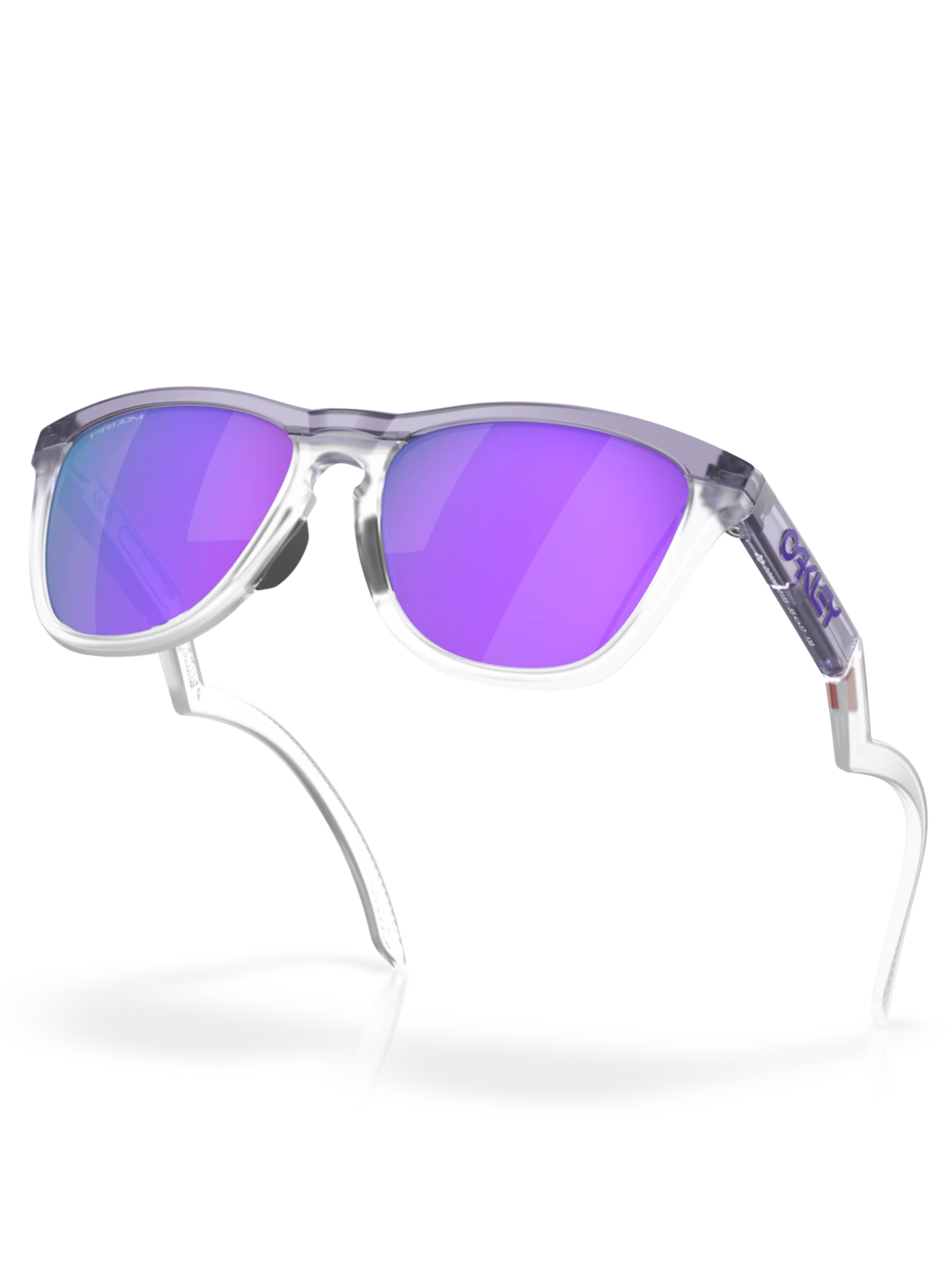 Frogskins Hybrid Matte Lilac Prizm Clear/Prizm Violet Sunglasses(Oakley Frogskins Hybrid Matte Lilac Prizm Clear Prizm Violet Sunglasses 2024) 4 Frogskins Hybrid Matte Lilac Prizm Clear/Prizm Violet Sunglasses(Oakley Frogskins Hybrid Matte Lilac Prizm Clear Prizm Violet Sunglasses 2024) - Image 4