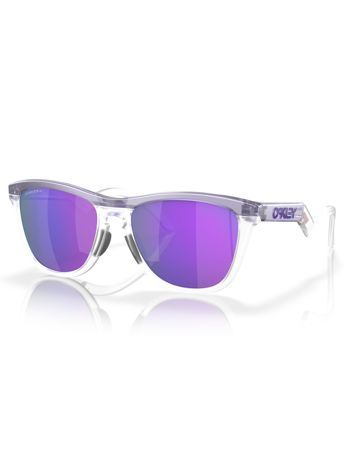 Frogskins Hybrid Matte Lilac Prizm Clear/Prizm Violet Sunglasses(Oakley Frogskins Hybrid Matte Lilac Prizm Clear Prizm Violet Sunglasses 2024) 1 Frogskins Hybrid Matte Lilac Prizm Clear/Prizm Violet Sunglasses(Oakley Frogskins Hybrid Matte Lilac Prizm Clear Prizm Violet Sunglasses 2024)