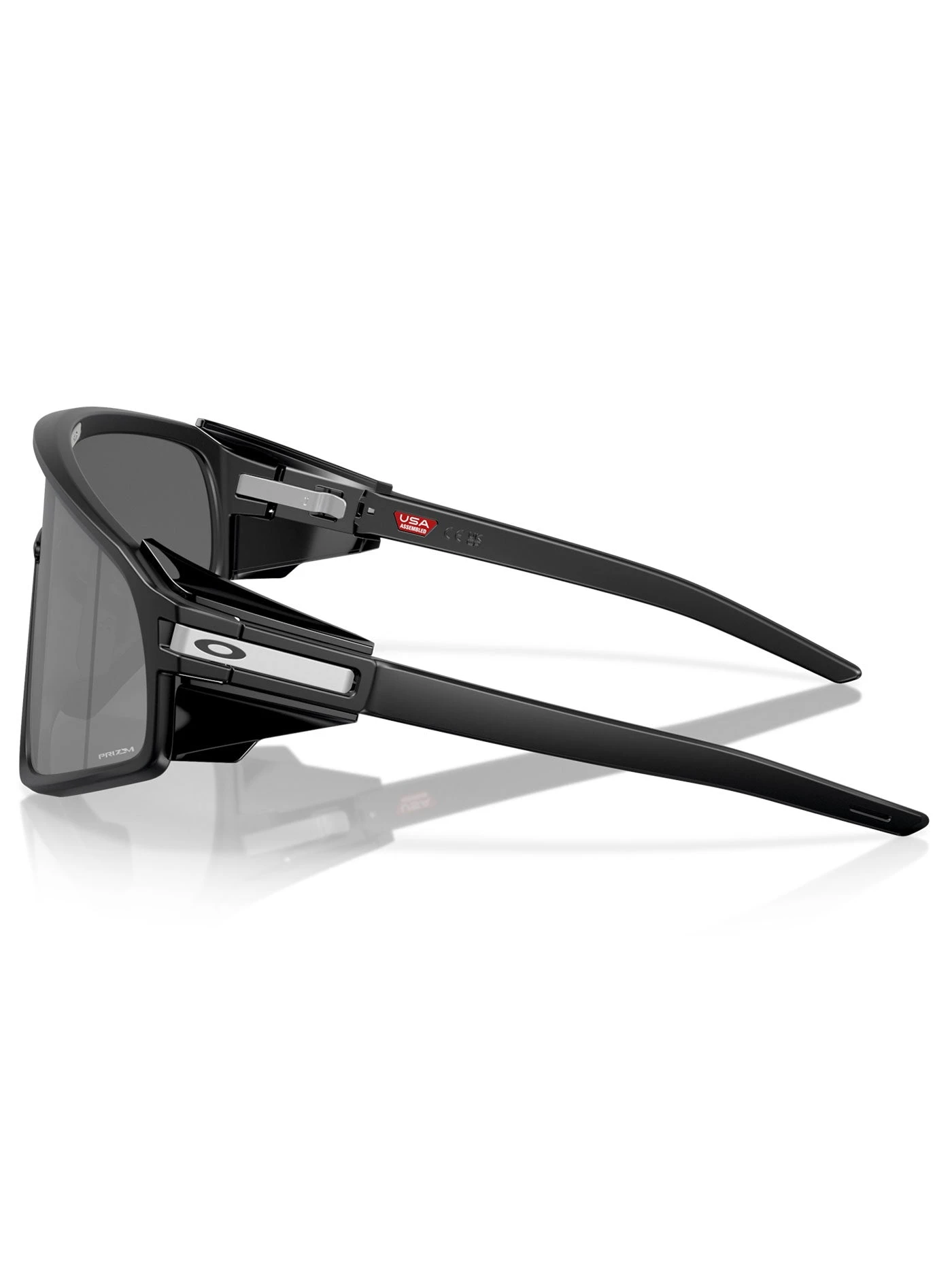 Latch Panel Matte Black/Prizm Black Sunglasses(Oakley Latch Panel Sunglasses Matte Black Prizm Black) 3 Latch Panel Matte Black/Prizm Black Sunglasses(Oakley Latch Panel Sunglasses Matte Black Prizm Black) - Image 3