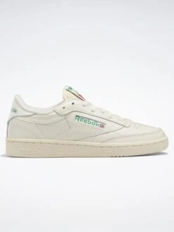 Club C 85 Vintage Chalk/Alabaster/Glen Green Shoes(Reebok Club C 85 Vintage Chalk Alabaster Glen Green Shoes Women Co)
