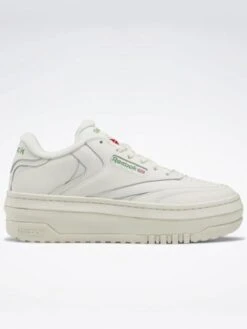 Club C Extra Chalk/Chalk/Glen Green Shoes(Reebok Club C Extra Chalk Chalk Glen Green Shoes Womne Co)