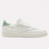 Club C 85 Vintage Chalk/Hybrid Green/Breakaway Green Shoes(Reebok Club C 85 Vintage Chalk Hybrid Green Breakaway Green Shoes Women Sp25)