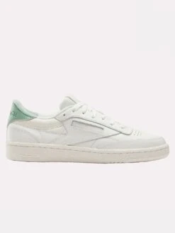 Club C 85 Vintage Chalk/Hybrid Green/Breakaway Green Shoes(Reebok Club C 85 Vintage Chalk Hybrid Green Breakaway Green Shoes Women Sp25)