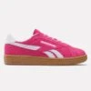 Club C Grounds UK True Pink/Digital Gleam/Gum Shoes(Reebok Club C Grounds Uk True Pink Digital Gleam Gum Shoes Women Sp25)