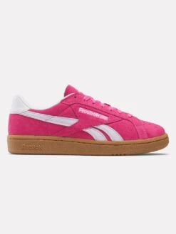 Club C Grounds UK True Pink/Digital Gleam/Gum Shoes(Reebok Club C Grounds Uk True Pink Digital Gleam Gum Shoes Women Sp25)