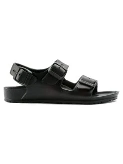 Milano Eva Black Sandals (Little Kids)(Birkenstock Milano Eva Sandals Little Kids Black Co)