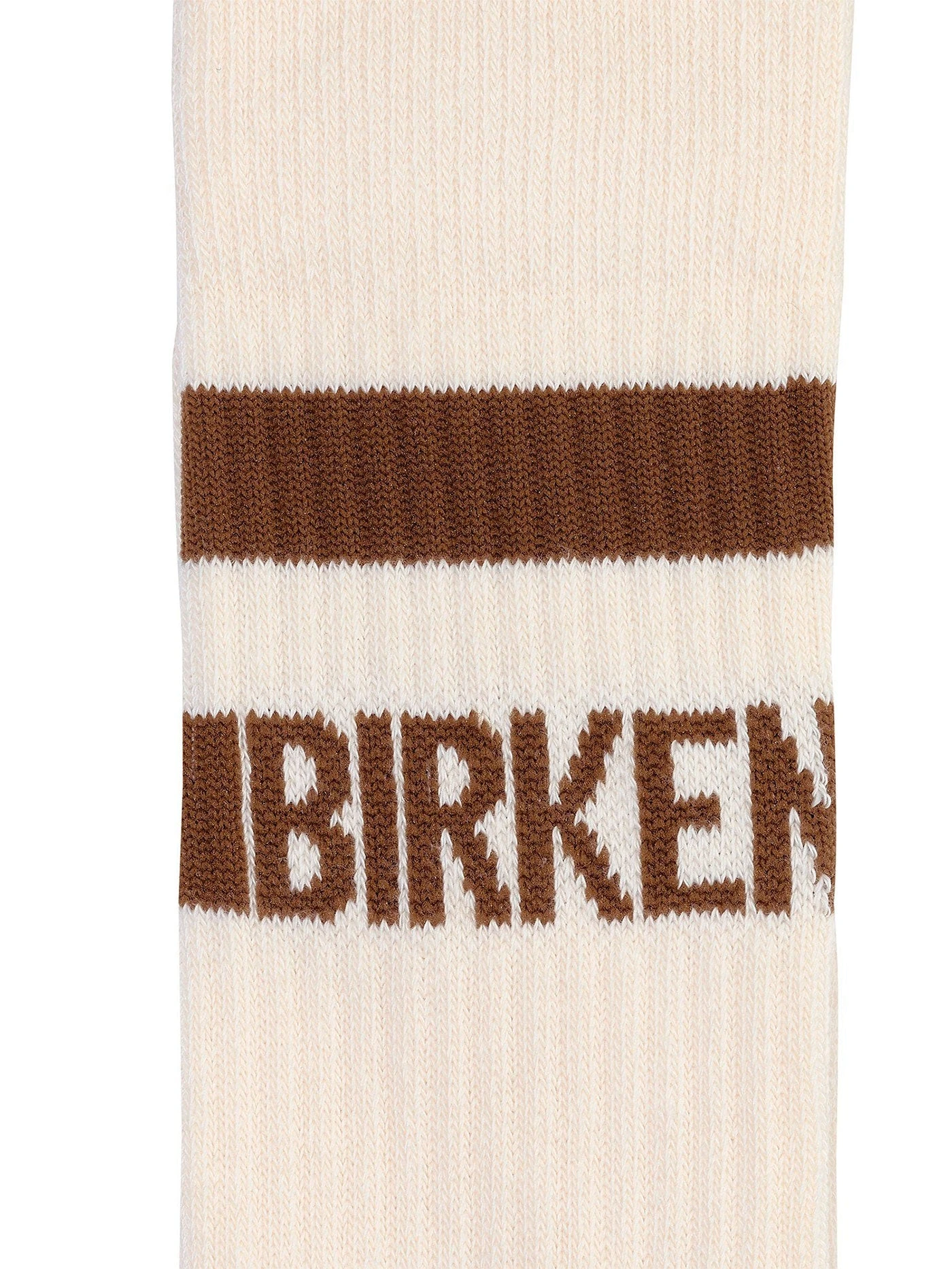 Cotton Stripe Eggshell/Brown Socks(Birkenstock Cotton Stripe Eggshell Brown Socks Co) 2 Cotton Stripe Eggshell/Brown Socks(Birkenstock Cotton Stripe Eggshell Brown Socks Co) - Image 2