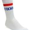Cotton Stripe White/Red Socks(Birkenstock Cotton Stripe White Red Socks Co)