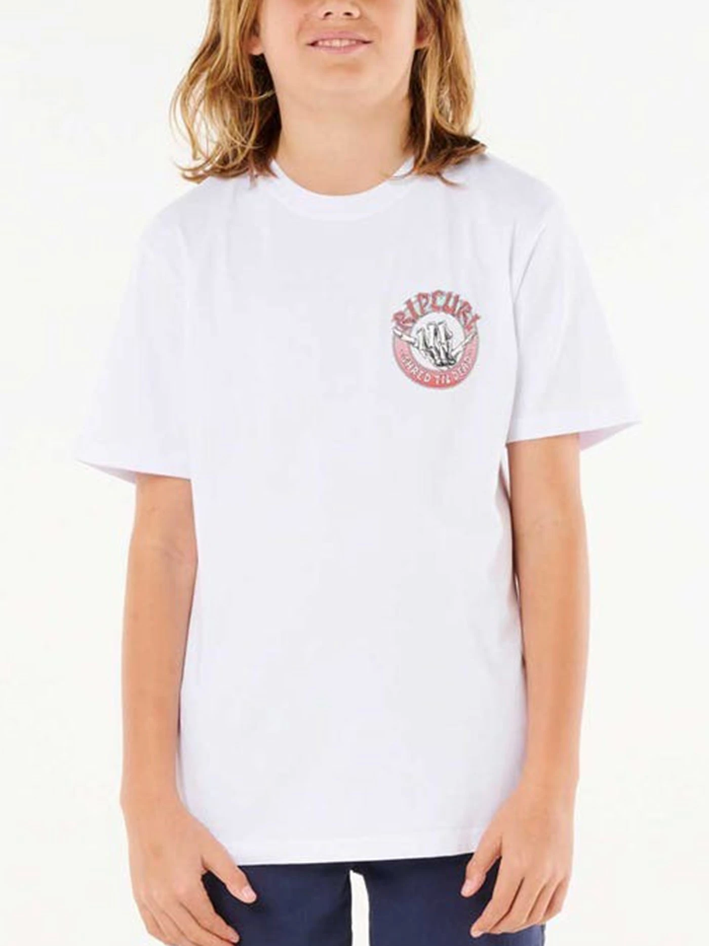 Shred Til T-Shirt (Boys 7-14)(Rip Curl Shred Til T Shirt Boys 7 14 Su25) 1 Shred Til T-Shirt (Boys 7-14)(Rip Curl Shred Til T Shirt Boys 7 14 Su25)