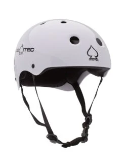 Pro-Tec Classic Certified Helmet(Pro Tec Classic Certified Helmet Co) -ThinkEmpire Shop 1212302 CLASSIC SKATE GLSWHT F R 1