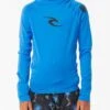 Dermoprotecteur Icon Surflite Long Sleeve Rashguard (Boys 7-14)(Rip Curl Dermoprotecteur Icon Surflite Long Sleeve Rashguard Boys 7 14 Sp25)