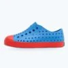 Jefferson Resting Blue/Hyper Red Shoes (Little Kids)(Native Jefferson Shoes Little Kids 4151 Co)