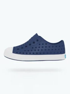 Jefferson Regatta Blue/Shell White Shoes (Little Kids)(Native Jefferson Shoes 4201 Little Kids Co)